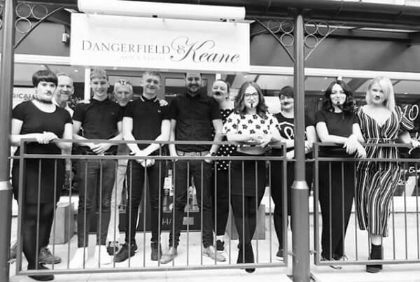 Dangerfield and Keane hair salon team